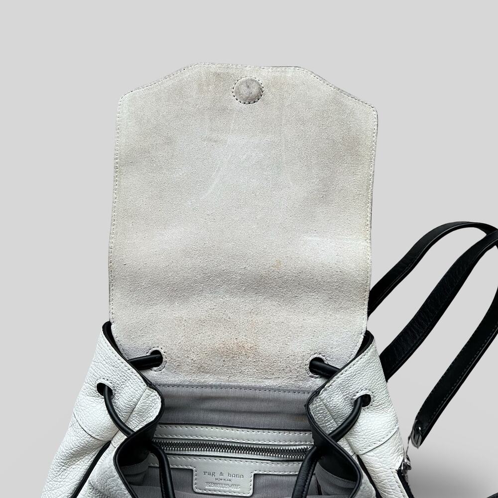 Rag & Bone White Leather Mini Backpack - Picture 13 of 13